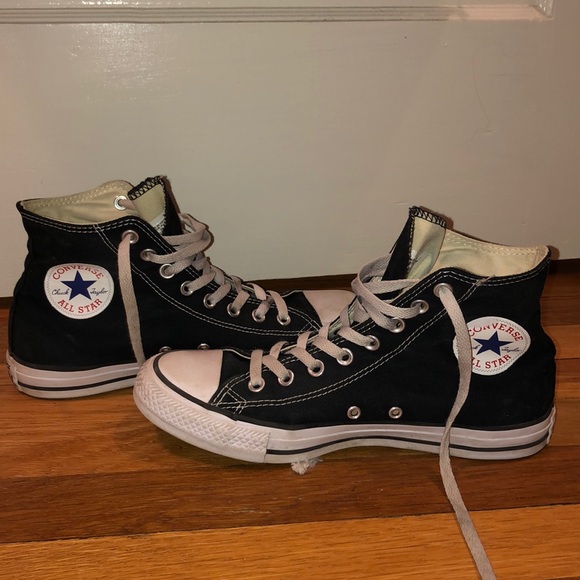 Converse Shoes - Women’s Black High Top Converse